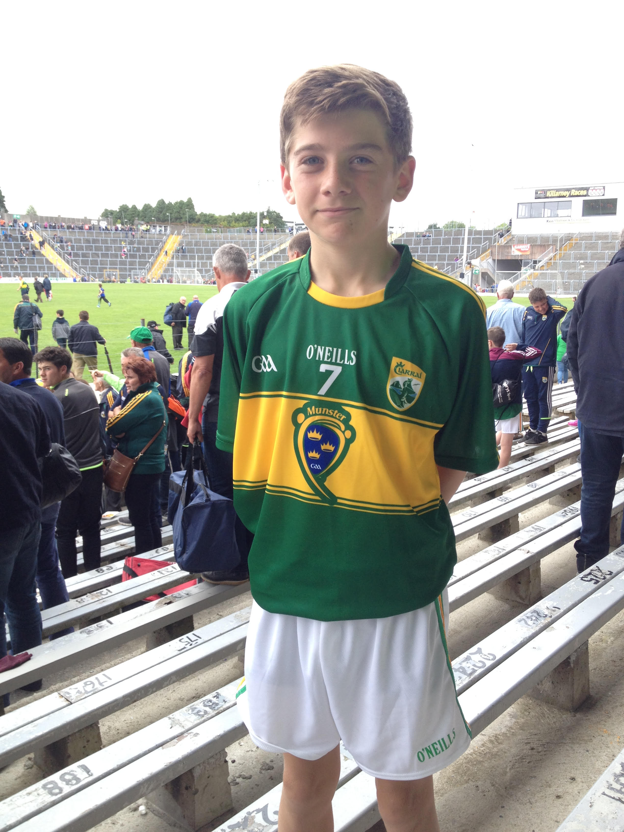 Adam plays for Kerry!