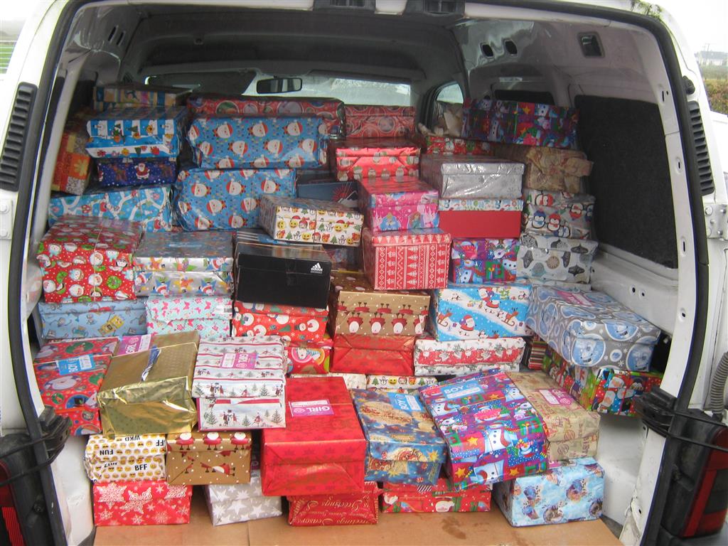 Christmas Shoebox Appeal 2016