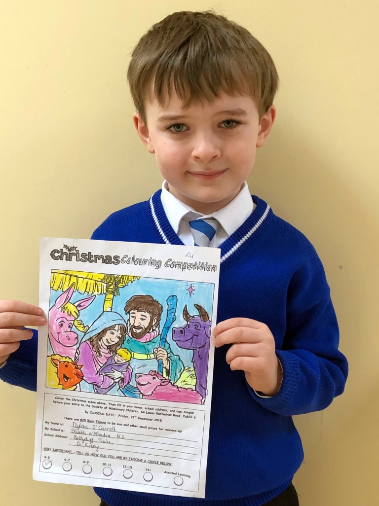 Christmas Colouring Competition.