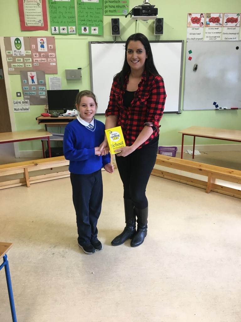 Siún is our spelling bee!